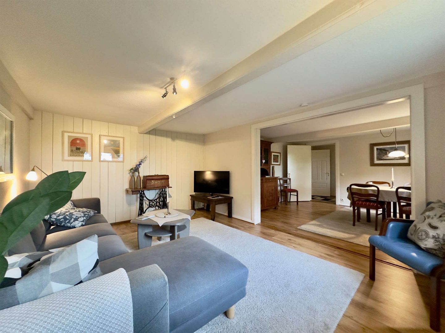 Ferienhaus Wohnzimmer Ansicht 2