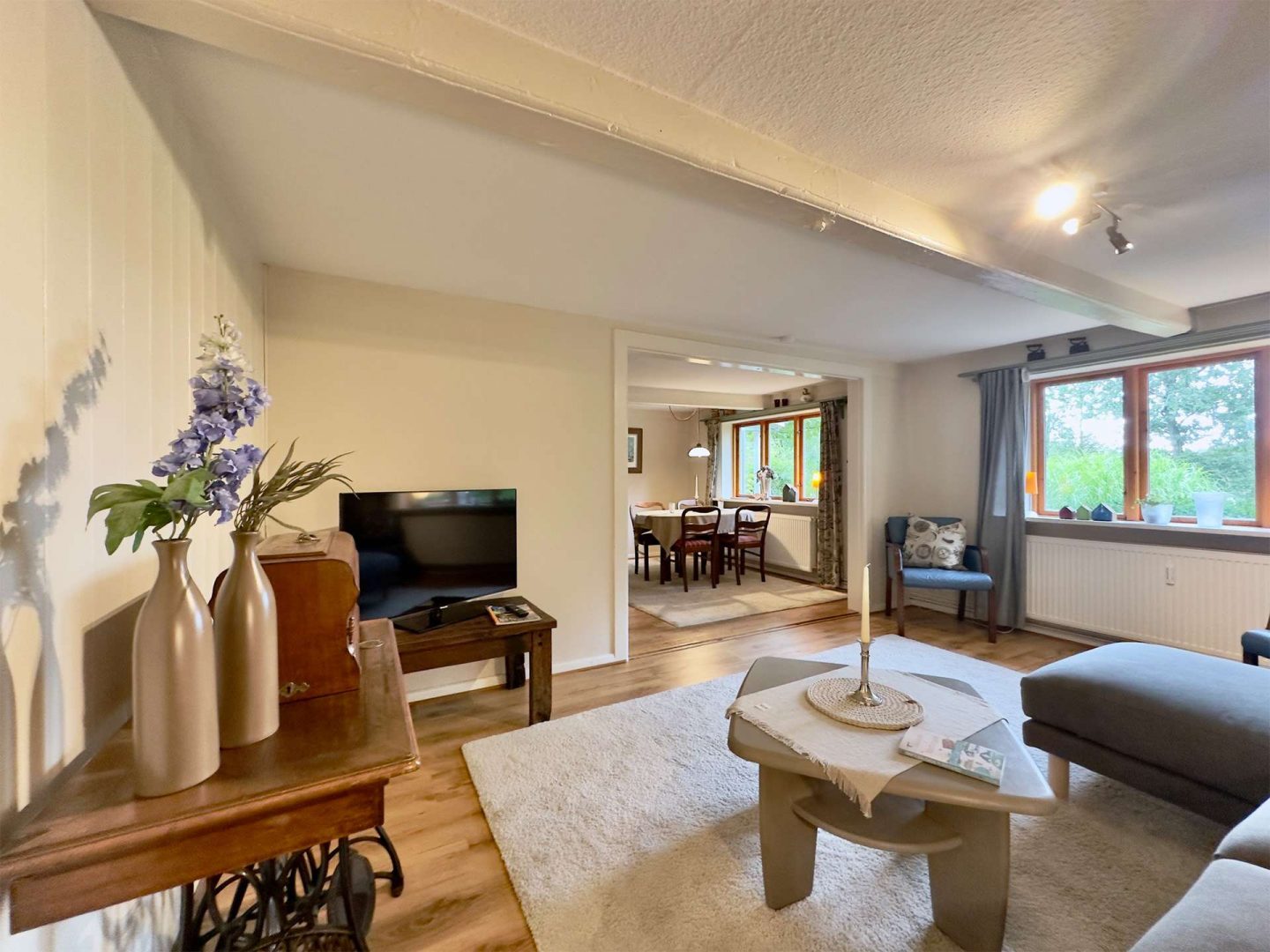 Ferienhaus Wohnzimmer Ansicht 3