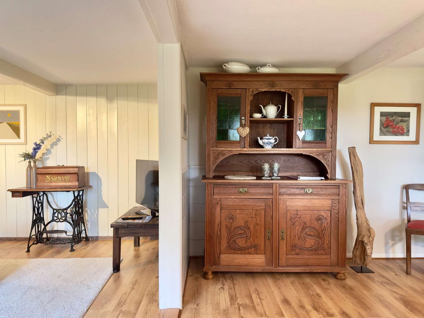 Ferienhaus Wohnzimmer Ansicht 6